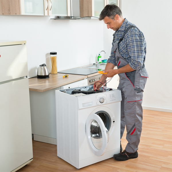 can you walk me through the steps of troubleshooting my washer issue in Ware MA